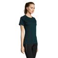 SPORTY WOMEN T-SHIRT &nbsp;140g Bleu Petrole S